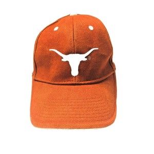 University of Texas Longhorns Cap Official Licensed Collegiate Orange Adjustable